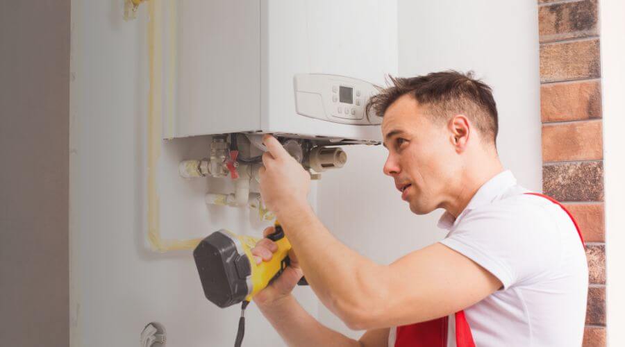 Local tankless water heater installation in Lake Pleasant, MA